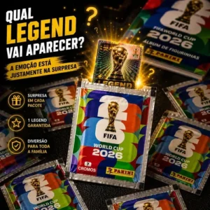Pacote Bugado Figurinha Legend Garantida Copa Do Mundo 2026 - Imagem 6