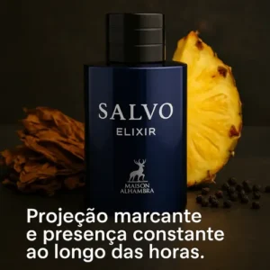 Perfume Árabe Masculino Maison Alhambra Salvo Elixir Eau De Parfum 60 Ml - Imagem 7