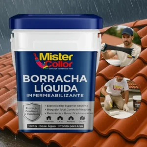 Impermeabilizante Borracha Líquida 18kg Externo E Interno - Imagem 3