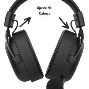 Fone De Ouvido Headset Gamer Havit H2002d P3 Para PS3/PS4/PS5/XBOX/PC Cor Preto - Imagem 6