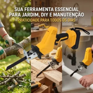 Serra Sabre Eletrica Osso Cortar Carne 2 Baterias 48v - Imagem 7