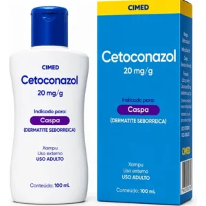 Kit 2 Shampo Cetoconazol Caspa Dermatite Seborreica 100ml - Imagem 6