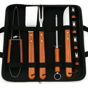 360 Kit Churrasco Conjunto Talhes Para Churrasco - Imagem 3