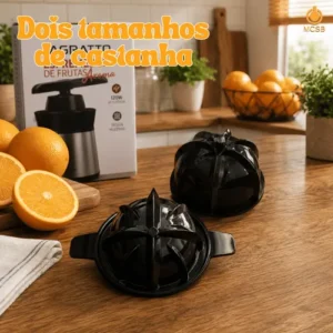 Espremedor De Frutas Limão Laranja 120w Inox Extrator Preto - Imagem 10