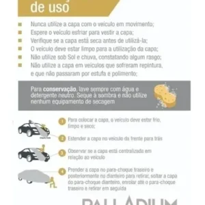 Capa P/cobrir Carro Tam. P Gol, Palio,celta,ônix E Similares - Imagem 7