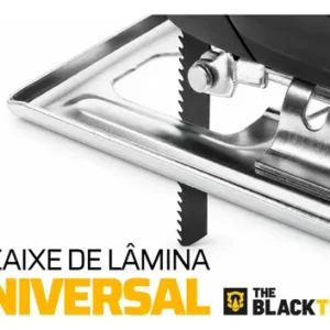 Serra Tico Tico Profissional 500w 3000 Gpm Lâmina E Protetor Bst500 The Black Tools - Imagem 7