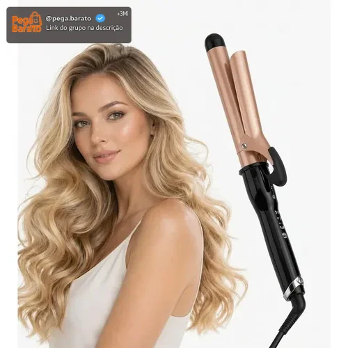 Modelador De Cachos Médios Definidos Babyliss 25mm Cerâmica