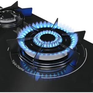 Cooktop 5 Bocas Mueller Mcg5bc Mesa De Vidro Tripla Chama Super Automático Preto - Imagem 6