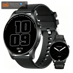 Smartwatch Kc88 Relógio Amoled Bluetooth Ip67 Esportivo - Imagem 1