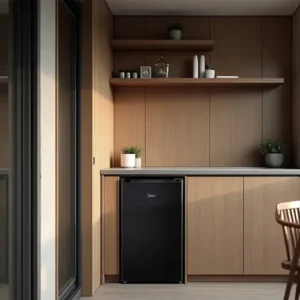 Frigobar 124 Litros Black Edition Inverter Bivolt Midea Preto - Imagem 6