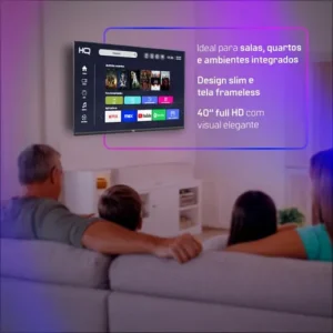 Smart Tv Hq 40 Full Hd Android 12 Slim Hqs40nkhm - Imagem 5