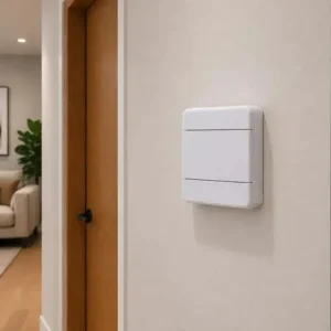 Quadro de Distribuição 4 disjuntor DIN elétrica sobrepor Forceline Branco - Imagem 8