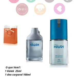 Presente Natura Kaiak Mini 25ml + Deo 100ml Classico Tradici - Imagem 5
