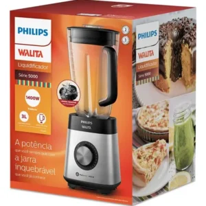Liquidificador RI2244 Série 5000 Com Jarra Inquebrável Inox 1400W Capacidade Útil 2L Philips Walita - Imagem 12