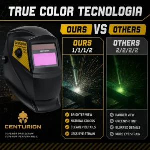 Máscara De Solda Automática Eletrodo True Cor Com Bateria - Imagem 5