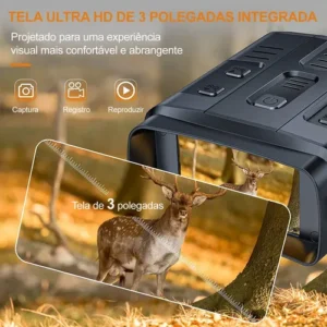 Binóculo Visão Noturna Monocular R19 Infravermelho Integrado - Imagem 3
