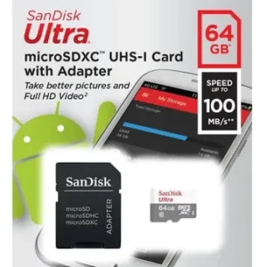 Cartão de Memória Micro Ultra Com Adaptador SD 64GB - Imagem 4