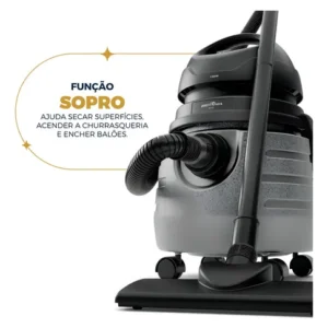 Aspirador de pó britânia bas87 20l 1500w Preto - Imagem 6