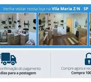 Suporte Articulado De Parede Para Tv monitor De 14 Até 55 Polegadas Artflex Suportes Art 55 - Preto - Imagem 5