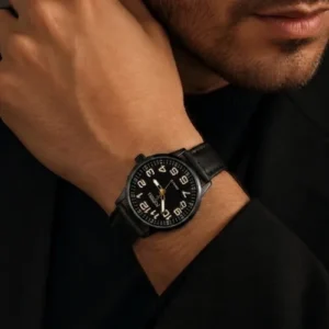 Relógio De Pulso Masculino Fortuna Old Money Minimalista - Imagem 4