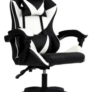 Cadeira Gamer Lancer Preta e Branca Healer - Imagem 5