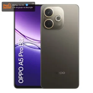 Smartphone OPPO A5 Pro 256GB 8GB RAM 5G IP69 Chocolate - Imagem 1
