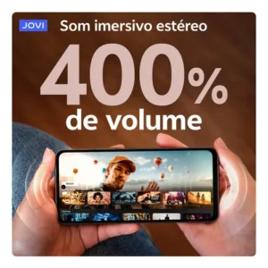 Smartphone Jovi Y29 256gb, 8+8gb Ram Turbo, Câmera 50mp, Snapdragon 685, Bateria 6500mah, Carregamento 44w - Marrom - Imagem 8