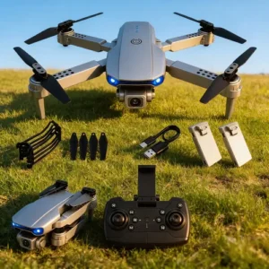 Drone Pro Full Hd Dobrável Wi-fi Câmera Completo 2 Baterias - Imagem 11