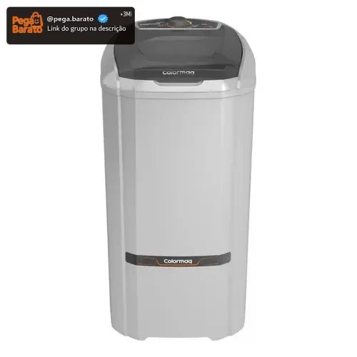 Tanquinho Colormaq Lavadora Roupas Semi-automática Lcs 10kg Cor Prata