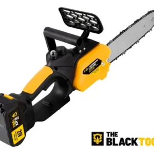 Moto Serra A Bateria 21v 4000mah 300mm 12 Polegadas Tcs21b The Black Tools Cor Amarelo e Preto - Imagem 8