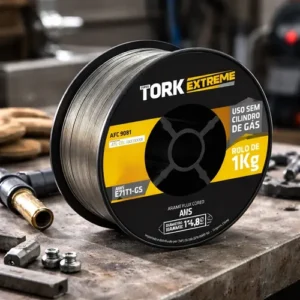 Arame Para Solda Mig Sem Gás 0,8mm 1kg Fluxado - Imagem 3
