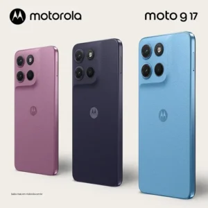 Smartphone Motorola Moto G17 4g - 256gb 12gb (4gb Ram + 8gb Ram Boost) Camera 50mp Sony Lytia 600, Tela Fhd+ 60hz, Bateria 5200 Mah - Roxo - Imagem 2