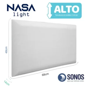 Travesseiro Sonos Nasa Light Alto 14cm De Altura - Imagem 4
