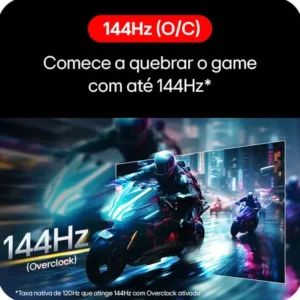 LG UltraGear Monitor Gamer 27" IPS 144Hz (O/C) 1ms (MBR) Full HD (1920x1080) HDR10 NVIDIA G-SYNC AMD FreeSync, Preto - 27G411A - Imagem 6