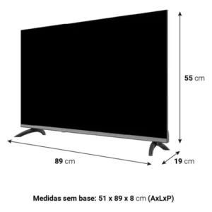 Smart Tv 39 Philco Full Hd Roku Tv Dolby Audio P39cra - Imagem 5
