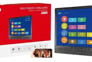 Monitor Tv Portatil 14 Digital Usb Bluetooth Hd In Bivolt - Imagem 3