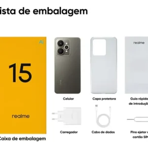 Smartphone Realme 15 Series 5g 256gb 12gb Ram Rosa Câmera De 50mp Ia Rmx5106 - Imagem 8
