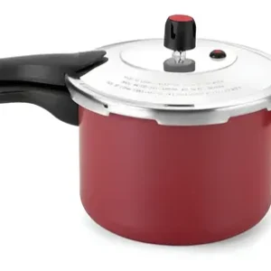Panela De Pressao Fechamento Externo Vermelha Alegrete 4,5 L - Imagem 5