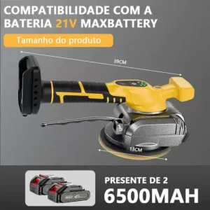 Máquina Assentar Pisos Porcelanato À Bateria 21v C/ Ventosa - Imagem 6