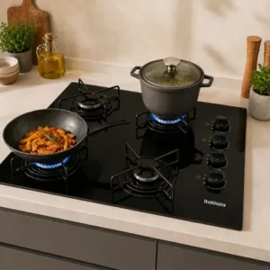 Cooktop Itatiaia Essencial 4 Bocas cor Preto - Imagem 8