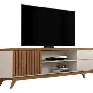 Rack Aparador Tv Até 72 Polegadas Com 2 Gavetas Berlim 1.80 - Imagem 5