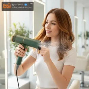 Secador De Cabelo Profissional Iônico 1500w + Bico - Imagem 1