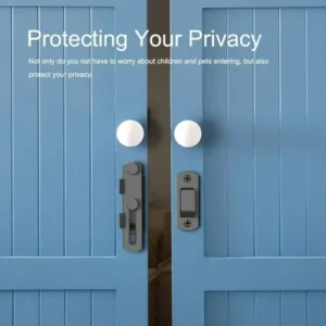 Trava De Segurança Para Porta Com Fecho Deslizante - Imagem 17
