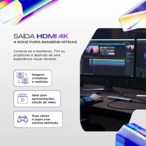 Adaptador Hub Usb-c 7 Em 1 Usb E Hdmi 4k Compatível Macbook - Imagem 8