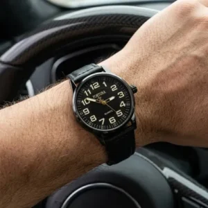 Relógio De Pulso Masculino Fortuna Old Money Minimalista - Imagem 8