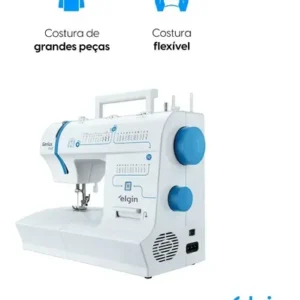Máquina De Costura Elgin Jx-4035 Genius Plus 31 Pontos Cor Branco - Imagem 11