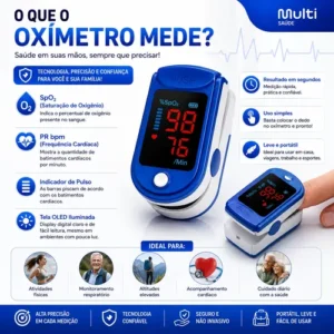 Kit Nebulizador Portátil+ Termômetro Digital+ Saturimeto O2 - Imagem 7