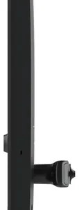 Fechadura Digital Touch De Embutir Com Biometria Fr 331 Preta Intelbras - Imagem 3