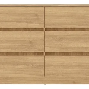 Cômoda Com 6 Gavetas 120cm Multimóveis Mp4396 Madeirado - Imagem 7