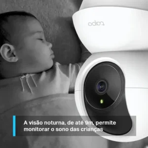 TP-Link Tapo C200 Câmera de Segurança Wifi 1080P 360° Pan/Tilt - Imagem 5